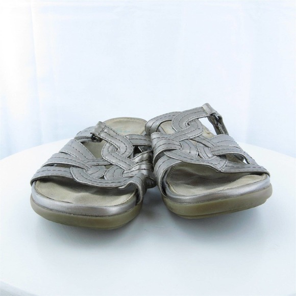 YUU Women Slide Shoes MIlley Beige Synthetic Slip On‎ Size 7 Medium (B, M) - Picture 2 of 10